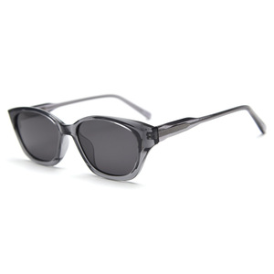 Gafas de Sol Retro con Marco Ovalado para Hombre, Tr90 2026, Gafas de Sol Personalizadas de Diseñador, Gafas de Sol Estilo Ojo de Gato Negras - Product Image 2
