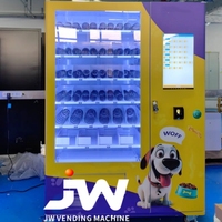 Máquina Expendedora Comercial de Juguetes y Golosinas para Mascotas con Pantalla Táctil de 22 Pulgadas, Compatible con Control Remoto de Inventario para Parques de Mascotas y Centros Comerciales