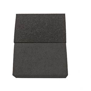 Bloc de ponçage abrasif en <span class=keywords><strong>éponge</strong></span> ambrée pour le nettoyage de la cuisine, fabrication en usine, bricolage - Product Image 1