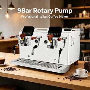 Machine à café expresso semi-automatique professionnelle ITOP 9 bars avec <span class=keywords><strong>pompe</strong></span> rotative, prix de gros usine - Product Image 1