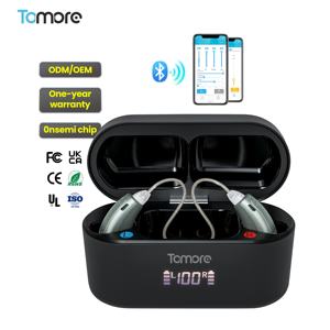 Alat Bantu Dengar RIC Kelas Medis dengan Perangkat Pengobatan Tinnitus Peredam Kebisingan untuk Lansia dengan Gangguan Pendengaran Berat - Product Image 1