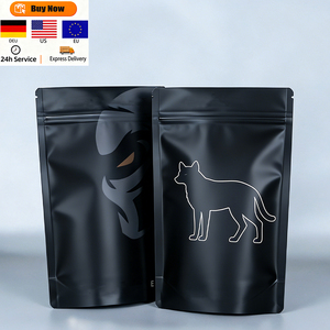 ถุงซิปล็อคแบบตั้งได้พิมพ์ลายตามสั่ง ป้องกันเด็กเปิดได้ พิมพ์ลายโฮโลแกรมสีดำ ขนาด 3.5 กรัม ทำจากฟิล์มโพลีเอสเตอร์ สำหรับอาหารเด็ก - Product Image 1