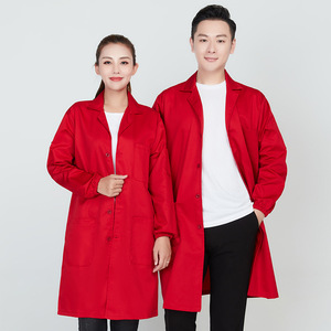 Laboratori di fabbrica del mercato dell'industria alimentare uniforme da <span class=keywords><strong>uomo</strong></span> donna tasca esterna originale <span class=keywords><strong>camice</strong></span> da laboratorio - Product Image 5
