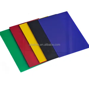 Foglio acrilico 4ft X 8ft 100% materiale vergine foglio colorato trasparente Design foglio acrilico Pmma