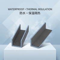 Panneau en fibre de verre XPS imperméable LUX moderne, garantie 5 ans, ignifugité B1, résistance à la compression 300 kPa, pour rebord de douche de salle de bain
