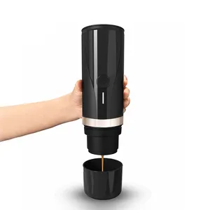 मिनी एस्प्रेसो पोर्टेबल कॉफी निर्माता गर्म और ठंडे निष्कर्षण यूएसबी बिजली कॉफी पाउडर बनाने की मशीन
