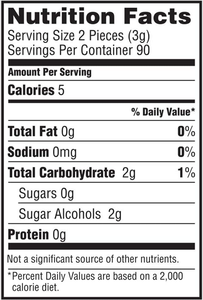 Suifa — gomme à mâcher à la menthe fraîche, 55 pièces par sac, <span class=keywords><strong>sans</strong></span> GMO, <span class=keywords><strong>sans</strong></span> <span class=keywords><strong>sucre</strong></span> - Product Image 6