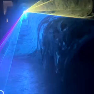Luz láser de discoteca RGB a todo color de un solo cabezal de alta calidad para espectáculos de escenario de DJ y efectos de iluminación de club nocturno - Product Image 2