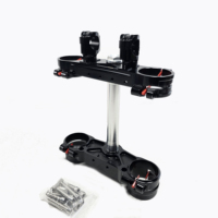 Nouvelle triple pince en aluminium forgé sur mesure 2023-2025 pour moto de course tout-terrain KTM