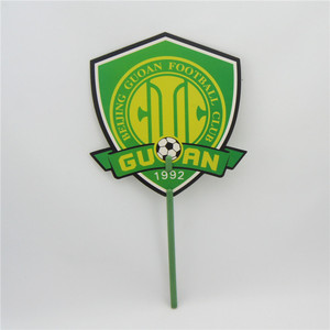 Bán buôn khuyến mại nhựa nhà thờ người hâm mộ tay màu xanh thiên thần thủ công phong cách với thẻ mô hình kinh doanh Quà tặng cho nhà thờ hoặc thể thao sử dụng - Product Image 5