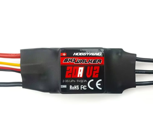 Pour <span class=keywords><strong>Hobbywing</strong></span> Skywalker 20A <span class=keywords><strong>V2</strong></span> Brushless ESC Contrôleur de vitesse électronique Matière plastique pour <span class=keywords><strong>Hobbywing</strong></span> pour <span class=keywords><strong>HOBBYWING</strong></span> SKYWALKER - Product Image 4