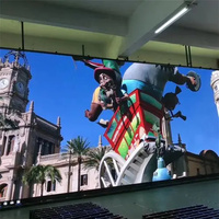 Mur vidéo LED P3.91, toiles de fond de scène portables, écran LED extérieur, mur vidéo, location d'événements, écran LED incurvé