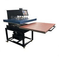 Super Star Automatische Nieuwe 80x100 31x39 Grootformaat Sublimatie Flatbed Printer Hydraulische Warmtepers Machine Kleding T-shirt