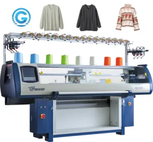 Máquina de tejer plana automatizada automática de moda para Jersey (GUOSHENG)