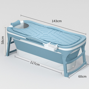 <span class=keywords><strong>Baignoire</strong></span> pliante autoportante de 1430 mm de haute qualité pour adultes, très vendue - Product Image 4
