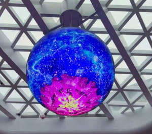 Màn hình hiển thị <span class=keywords><strong>LED</strong></span> hình cầu linh hoạt 360 độ có thể uốn cong thành màn hình <span class=keywords><strong>LED</strong></span> trong nhà - Product Image 4