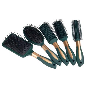 <span class=keywords><strong>Brosse</strong></span> à cheveux bouclés à la mode en gros Coussin d'air Massage Peigne à cheveux Salon Portable ABS Poignée Paddle <span class=keywords><strong>Brosse</strong></span> à cheveux - Product Image 3
