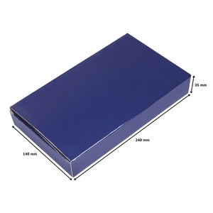 Vassoio Portaoggetti in PU 23x12,5 cm - Product Image 2