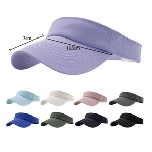 หมวกกันแดดพิมพ์ลายตามสั่ง ขายส่ง หมวกกันแดดเปล่า แห้งเร็ว สีสันสดใส ป้องกันแสงแดด หมวกปีกกว้าง หมวกกีฬา สำหรับผู้หญิงผู้ชาย - Product Image 1