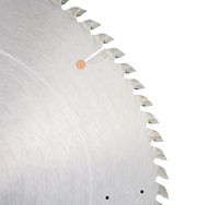 Lame de scie circulaire en alliage d'aluminium PCD, spécialement conçue pour couper les tuyaux en fer et les matériaux en acier inoxydable.