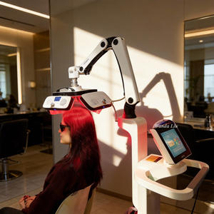 Dispositivo Médico de Terapia Láser LLLT para la Pérdida de Cabello, para la Recuperación Posterior al Trasplante de Cabello, Tratamiento para la <span class=keywords><strong>Alopecia</strong></span> Androgenética, Pérdida de Cabello 8000A - Product Image 1