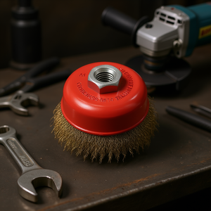 TTAKE Corrugated Wire Cup Brush M14 Stainless Steel For <b>Angle</b> <b>Grinder</b> - Product Image 3
