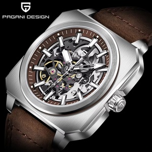 PAGANI DESIGN Men's Watches Mechanical Watches for Man Top <b>Automatic</b> Men's Watches AR Sapphire Mirror <b>Wristwatches</b> Reloj Hombre - Product Image 3