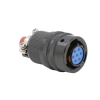 Connecteurs de cellule de charge DIN Linconn série Y50X, argent/noir, plastique, contact circulaire en cuivre, indice de protection IP67, 5A/10A, mâle/femelle, rapide