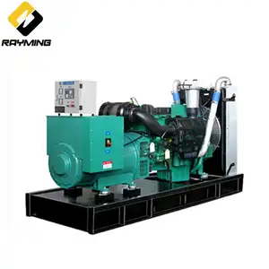 3 phase auto electric plant 300kw silent diesel generator 375 kva power electric generador gen set by Volvo manufacturer