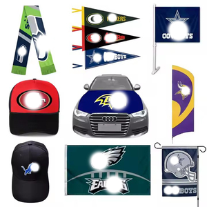 Drapeaux d'équipe de haute qualité et bon marché, personnalisés pour les drapeaux, 100% polyester, 3x5 pieds, drapeau de <span class=keywords><strong>match</strong></span> de rugby - Product Image 3