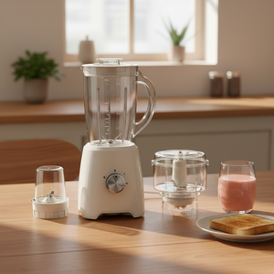 Mini mixeur électrique portable pour la maison, 2 en 1, 250 W, capacité de 1,4 L, mixeur multifonctionnel pour fruits, <span class=keywords><strong>hachoir</strong></span> à <span class=keywords><strong>viande</strong></span> - Product Image 6