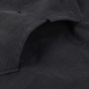 Sudadera con Capucha Extra Grande para Hombre, de Forro Polar, con Estampado de Letras, Bordado con Logotipo Personalizado, Impresión Digital, Estilo Desgastado, con Cremallera, Lavado Ácido - Product Image 5