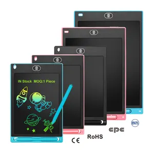 Lcd Panel Colorful Writing Tablet Color Drawing Board For Kids Hand Writing Tablet Digital Graphic 8.5/10 /12 Inch