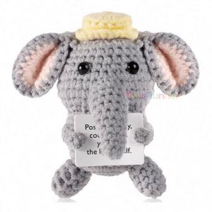 Nouveaux jouets en peluche pour bébés, faits à la main, en tricot, sur le thème de la jungle, certifiés EN-71, pour les 0+ ans - Product Image 2