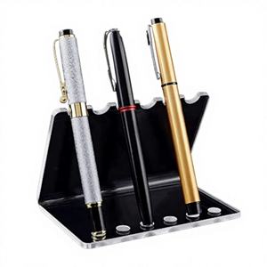 Exhibidor Acrílico Transparente de 6 Orificios, Moderno, Personalizado de Fábrica, para Exhibición de Prendas en Oficinas - Product Image 1