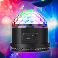 Luces de Discoteca LED RGB de 9W con Control de Sonido, Mini Luces de Fiesta para DJ, Bola Mágica, Venta al Por Mayor