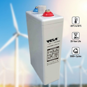 Batería OPzV de <span class=keywords><strong>2V</strong></span> 200Ah de Amplio Rango de Temperatura, Batería Estacionaria de Gel Tubular con 20 Años de Vida Útil - Product Image 1