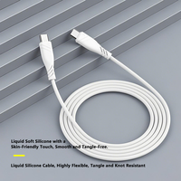 Câble de données USB 5A PD 100 watts en gros, disponible en longueurs de 1/1,5/2 mètres, câble USB-C à charge rapide