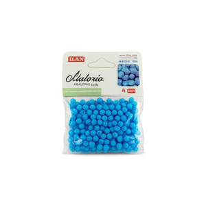 Perline Ilan Abalorio da 6 mm a tinta unita per la creazione di gioielli - Product Image 1