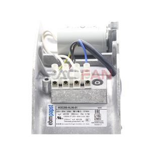 ebm-papst W2E250-HL06-01/F03 high efficiency 250mm axial cooling fan AC ventilation fan for HVAC industrial systems - Product Image 3