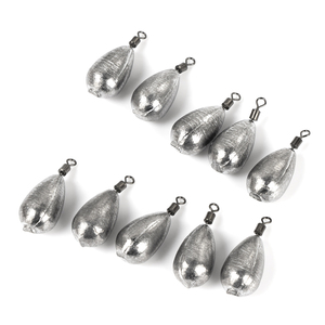 10Pcs Chất Lượng Cao Chì Hợp Kim Câu Cá Trọng Lượng 3.5G-14G Câu Cá Phụ Kiện Sản Xuất Tại Trung Quốc Mô Hình 0157 - Product Image 3