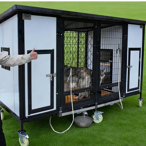 <span class=keywords><strong>Casa</strong></span> para Perros Plegable y Aislada con 180 Grados de Aislamiento °   Alimentador Giratorio, Calefacción Eléctrica Doble por Suelo Radiante, Ventanas Dobles, Logotipo Personalizado, Sala de Estar - Product Image 1