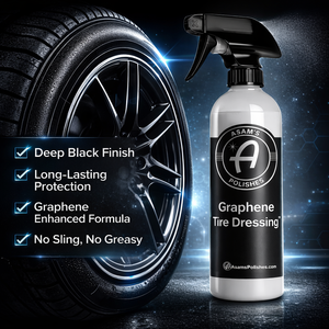 Spray para Dar Brillo a Neumáticos con Grafeno (473ml)-- Acabado Húmedo de Alto Brillo, Protección para Neumáticos, Sin Residuos, Fácil Aplicación con Spray - Product Image 2