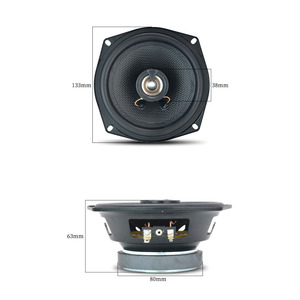 Car <b>Speaker</b> Coaxial Full Range 4 Inch Single Voice Coil 12V 4 Ohm Black Car Audio <b>System</b> - Product Image 3