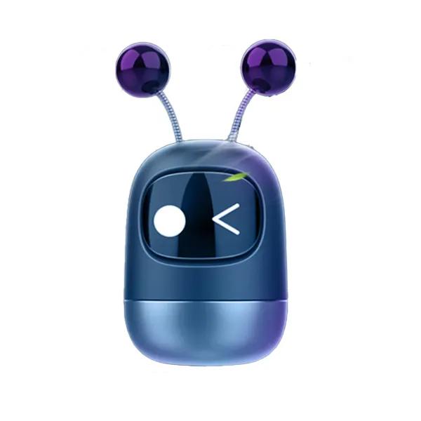 차 공기 청정제 귀여운 로봇 차 환풍 공기 청정제 병 관례는 작은 공기 청정제를 선택합니다
