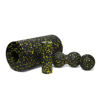 Juego de Rodillos de Espuma EPP para Gimnasio, Ejercicio, Fitness, Yoga, Kit de Pelotas de Masaje Corporal