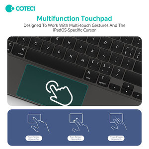 Coteci Trackpad máy tính bảng từ bàn phím trường hợp ma thuật bàn phím Trường hợp với cho <span class=keywords><strong>iPad</strong></span> 9th 10th Gen và <span class=keywords><strong>iPad</strong></span> Pro 12.9 - Product Image 5