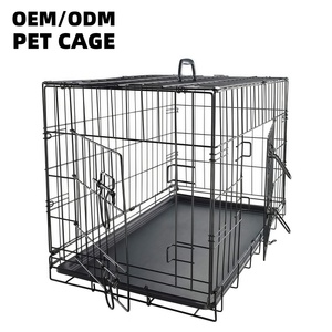 Metal ve Plastik Papağan Üreme Kafesi, Kaplan Derisi Şakayık Desenli, Büyük Boy, Ekstra Büyük Boy Plastik Tepsi Dahil - Product Image 1