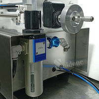 Machine de remplissage volumétrique semi-automatique Saidone pour petites entreprises, dosage de précision, pièces résistantes à la corrosion, qualité supérieure