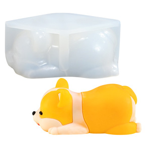 HY 3D Animal resina epoxi <span class=keywords><strong>molde</strong></span> silicona Corgi Capybara oso blando <span class=keywords><strong>molde</strong></span> para arcilla yeso pudín Fondant moldes para hornear - Product Image 2